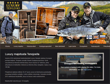 Tablet Screenshot of luxurytenojoki.fi